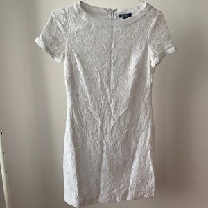 White lace dress